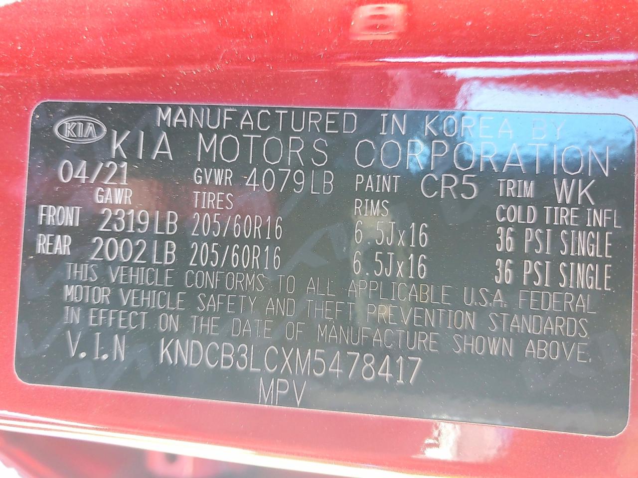 2021 KIA NIRO photo 25