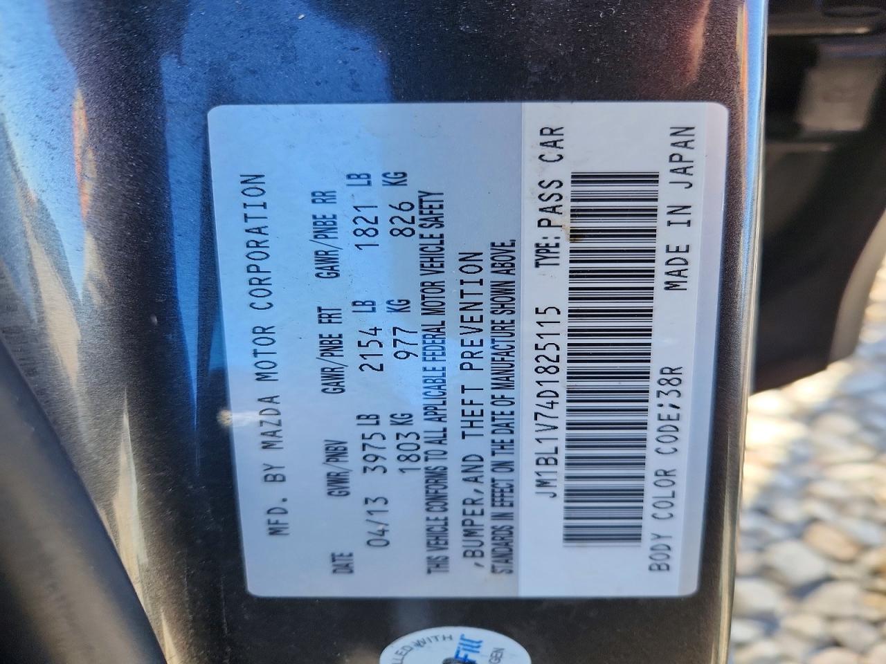 2013 MAZDA 3 I photo 34