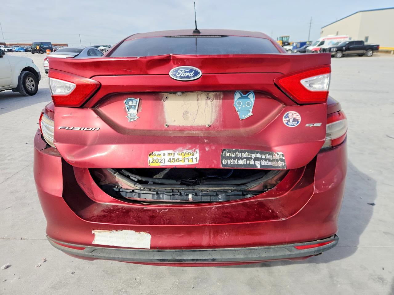 2015 FORD FUSION SE photo 11
