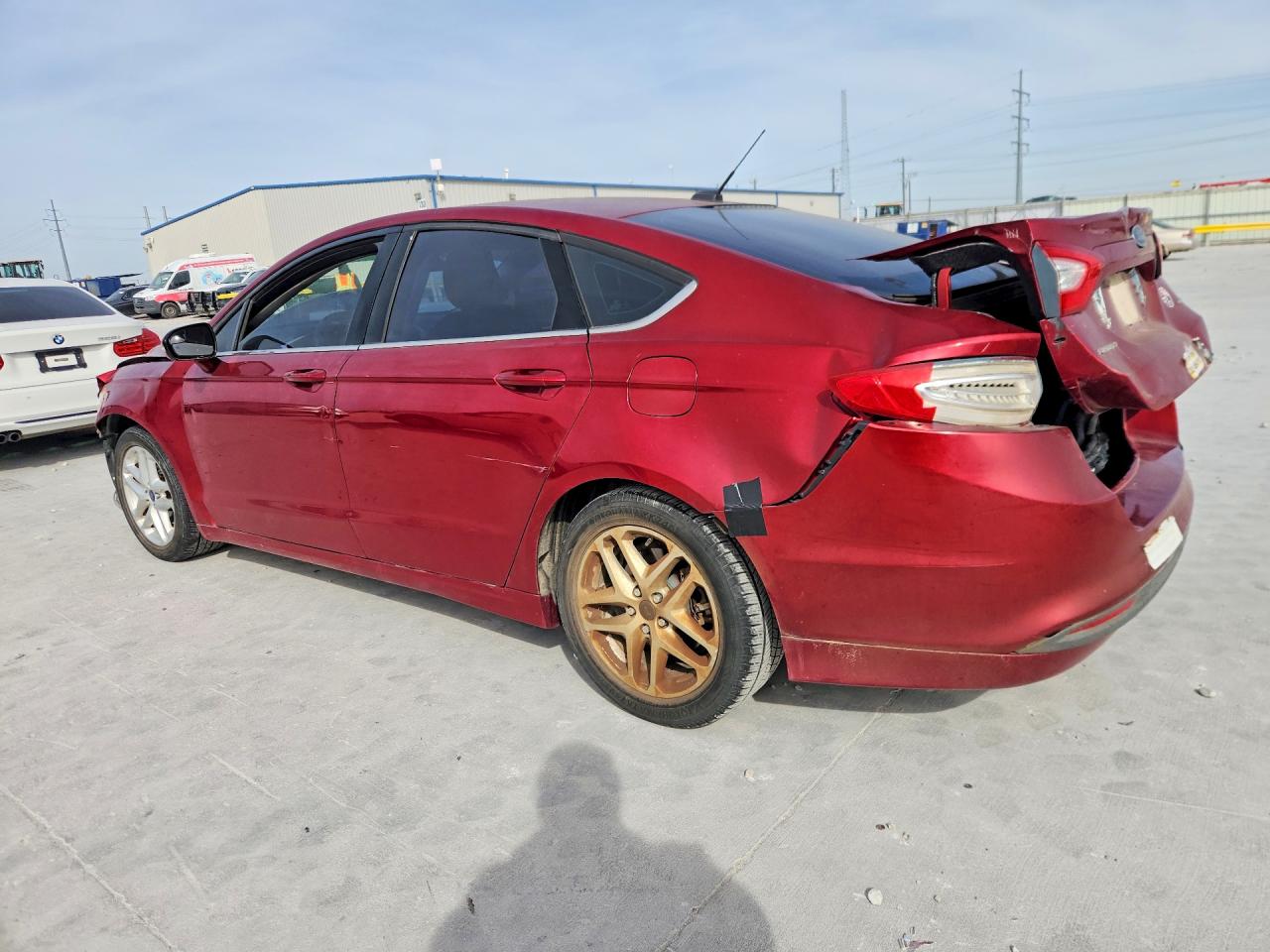 2015 FORD FUSION SE photo 3
