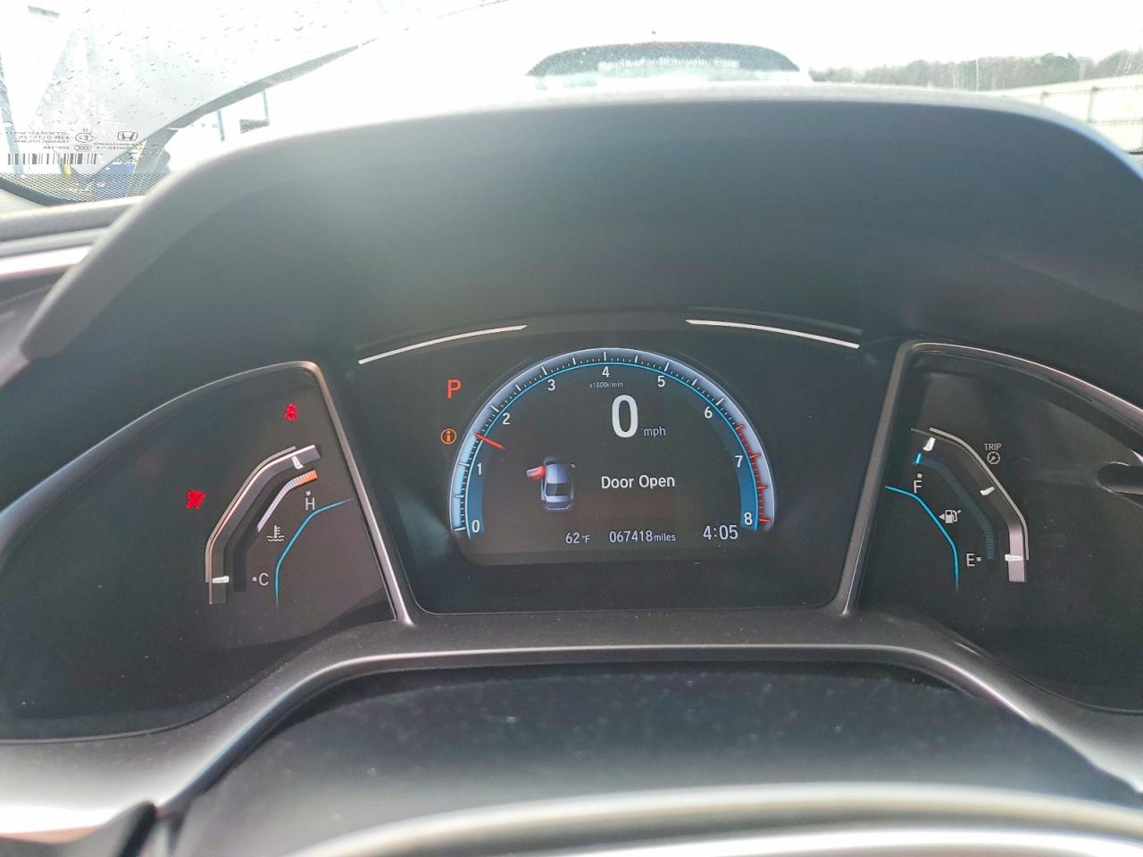 2020 HONDA CIVIC EXL photo 17