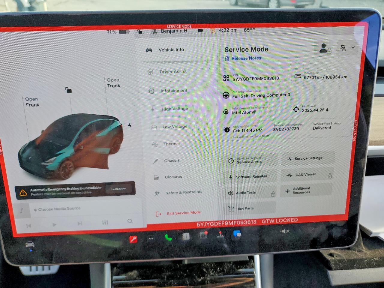 2021 TESLA MODEL Y photo 17