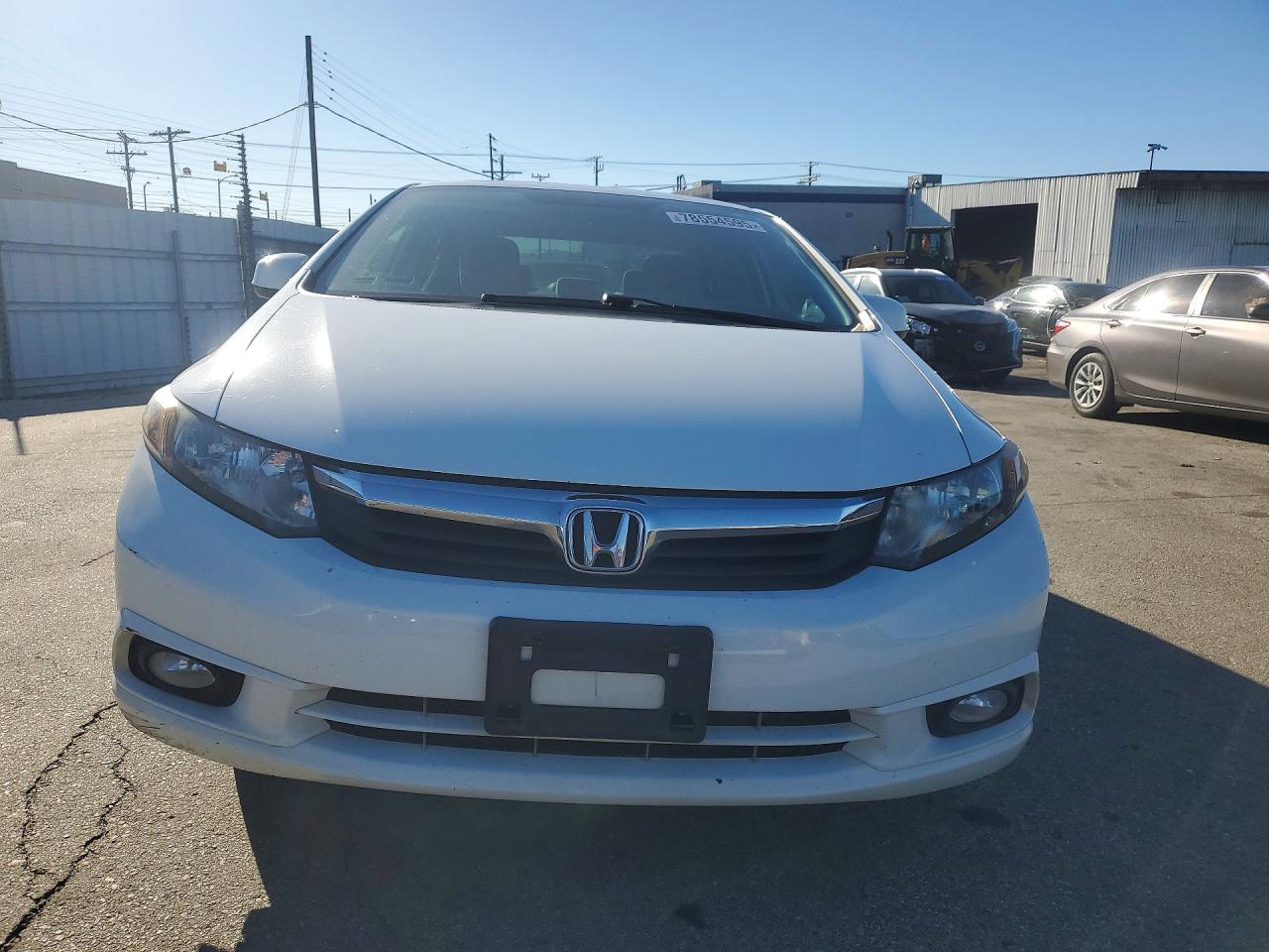 2012 HONDA CIVIC photo 5