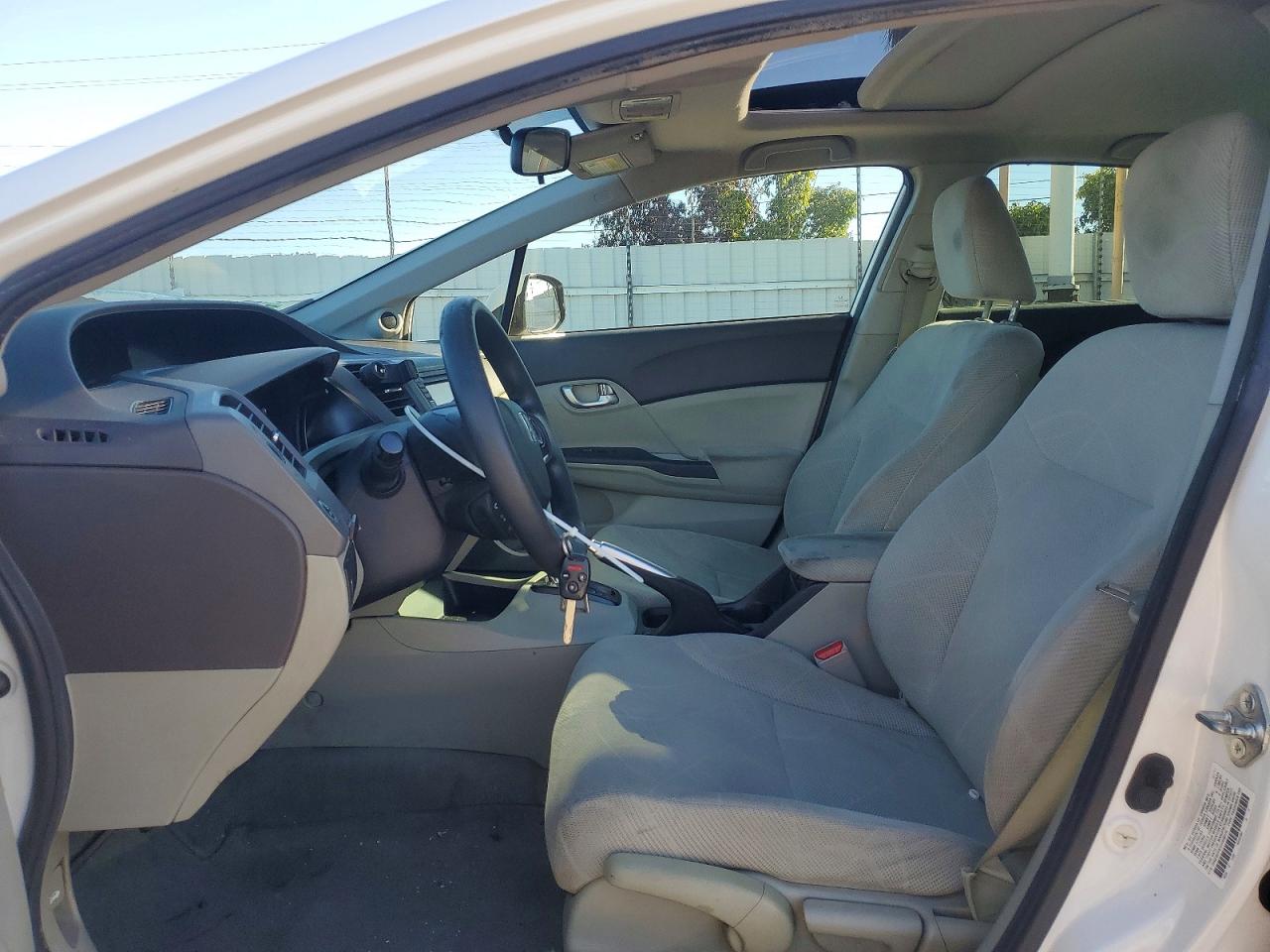 2012 HONDA CIVIC photo 7