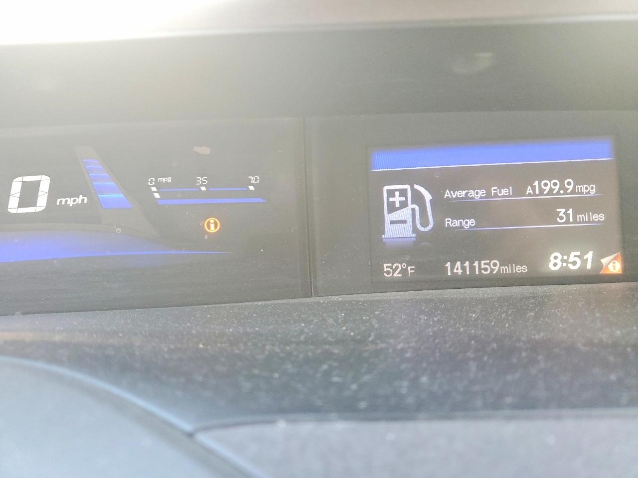 2012 HONDA CIVIC photo 9