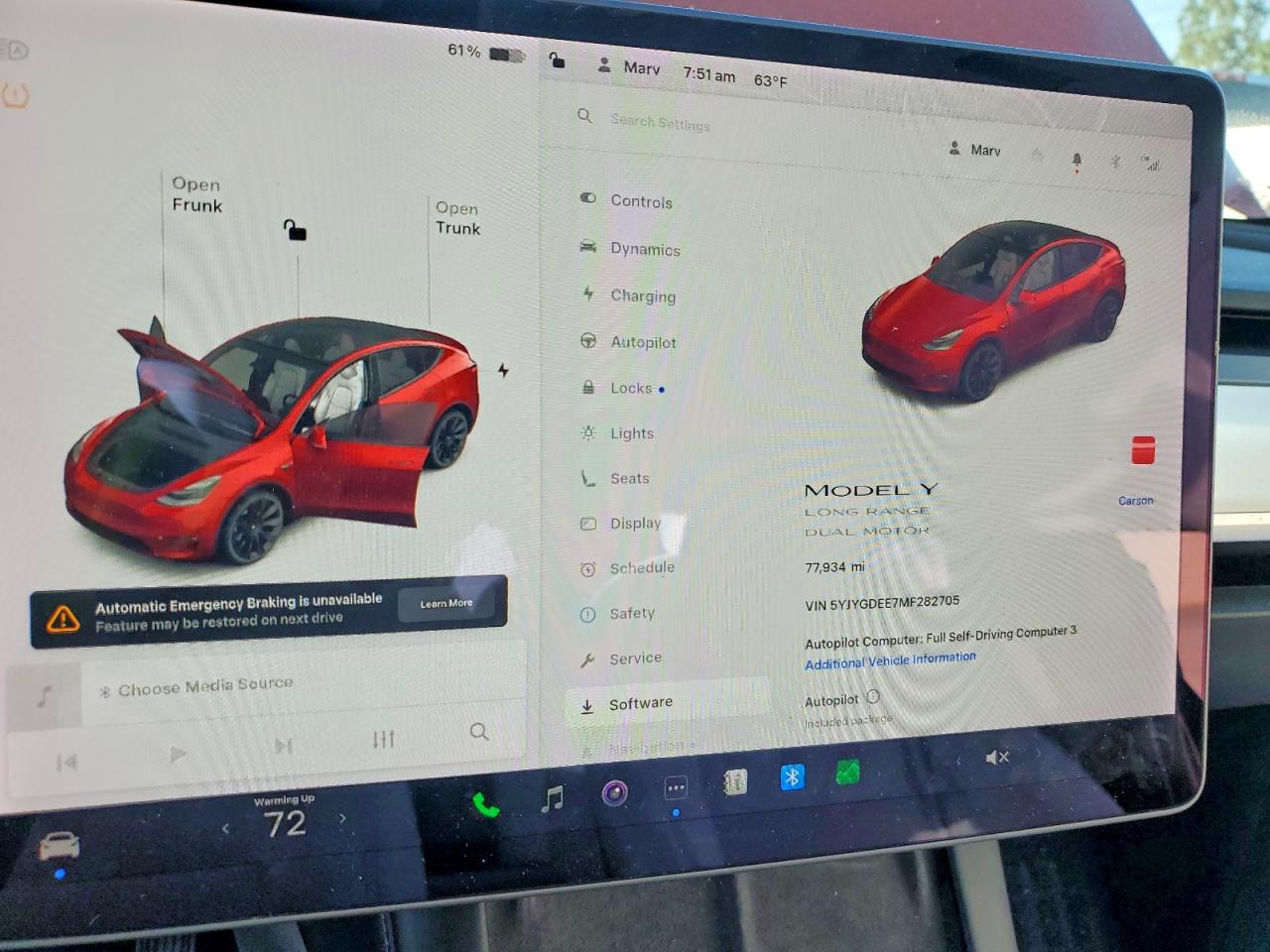 2021 TESLA MODEL Y photo 17