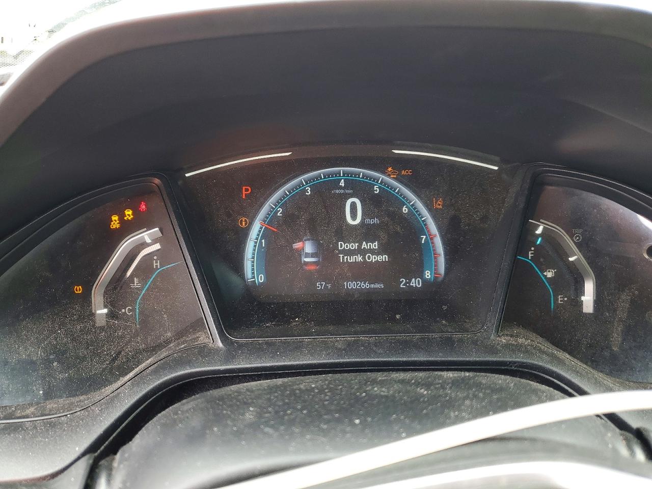 2020 HONDA CIVIC LX photo 9