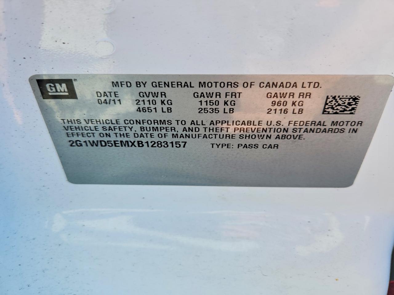 2011 CHEVROLET IMPALA POLICE photo 12