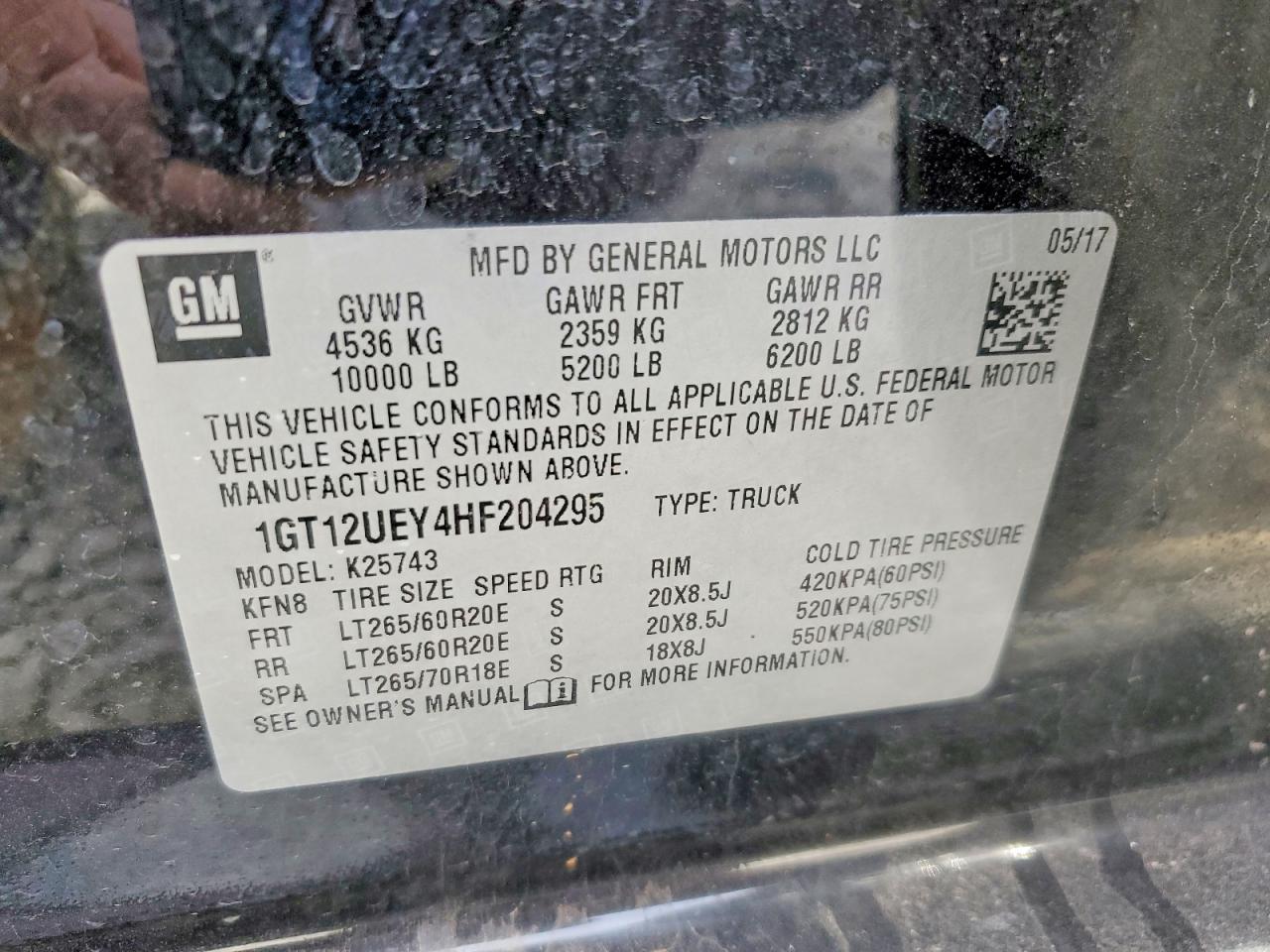 2017 GMC SIERRA2500 photo 23