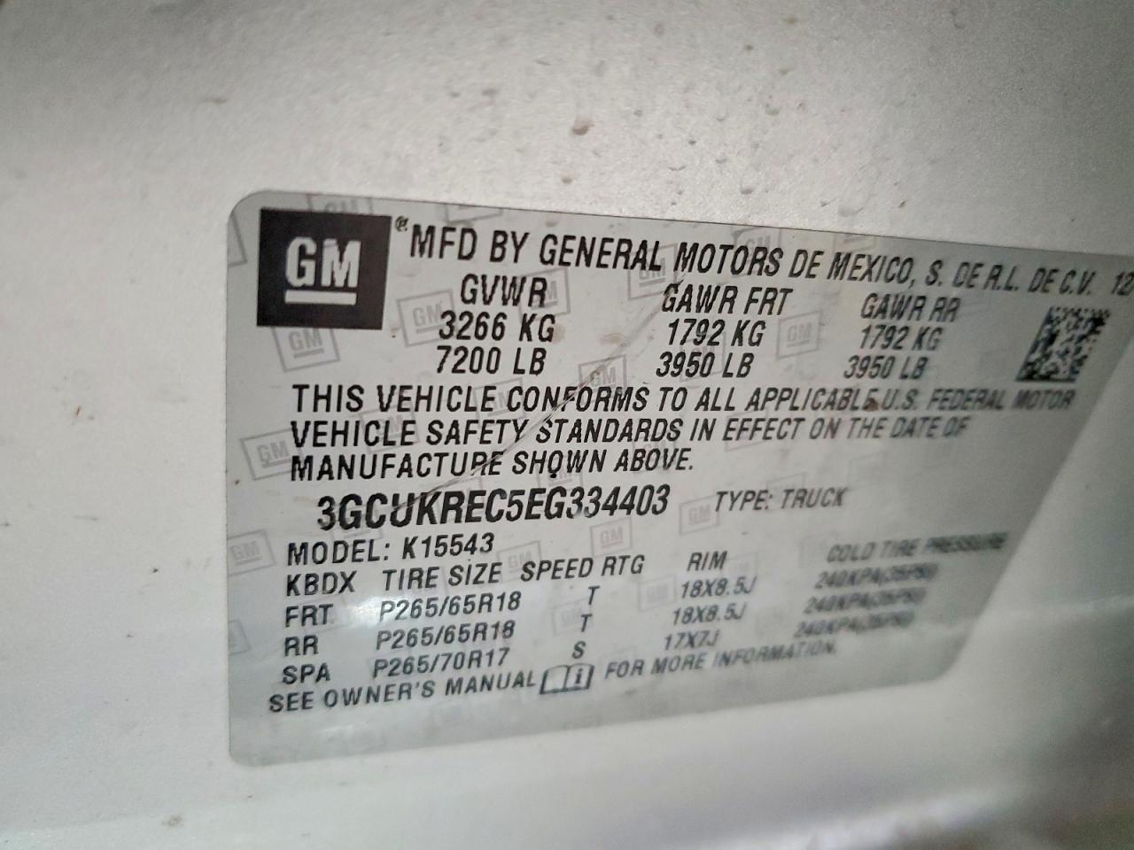 2014 CHEVROLET SILVERADO K1500 LT photo 12