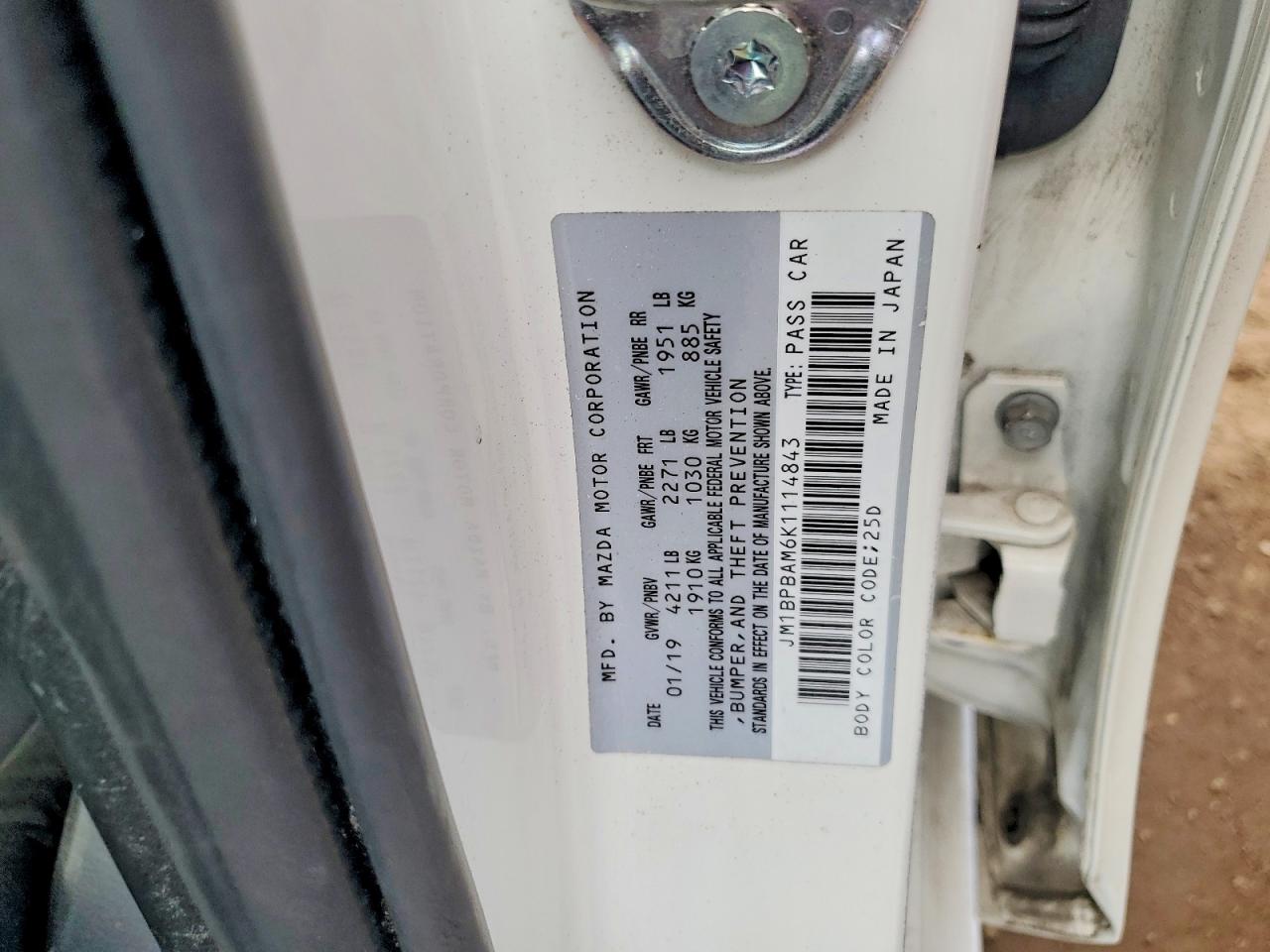 2019 MAZDA 3 SELECT photo 23
