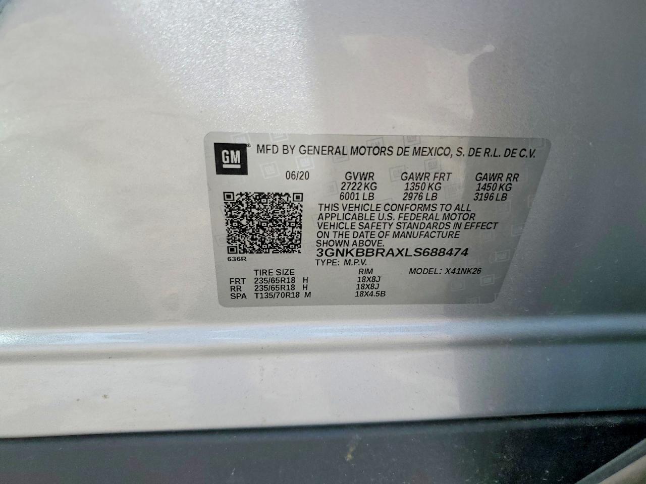 2020 CHEVROLET BLAZER 1LT photo 37