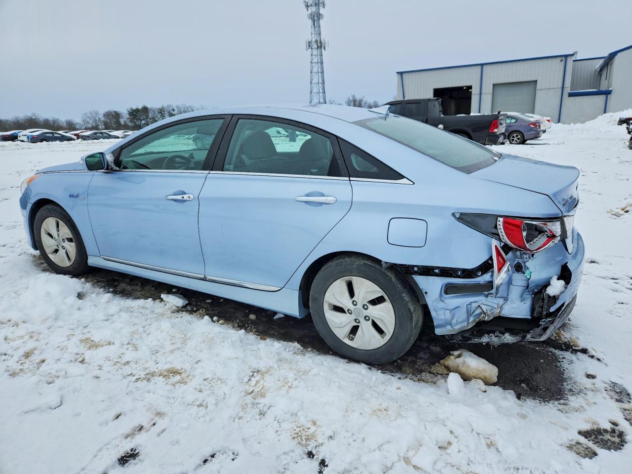 2014 HYUNDAI SONATA HYBRID photo 4
