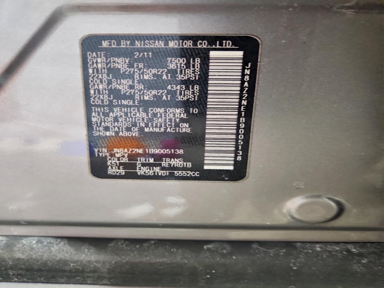 2011 INFINITI QX56 BASE photo 13