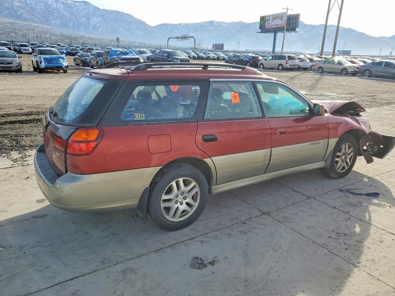 2002 SUBARU LEGACY OUTBACK photo 9