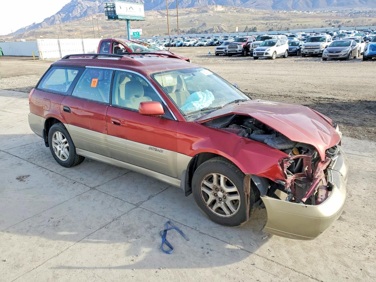 2002 SUBARU LEGACY OUTBACK photo 13