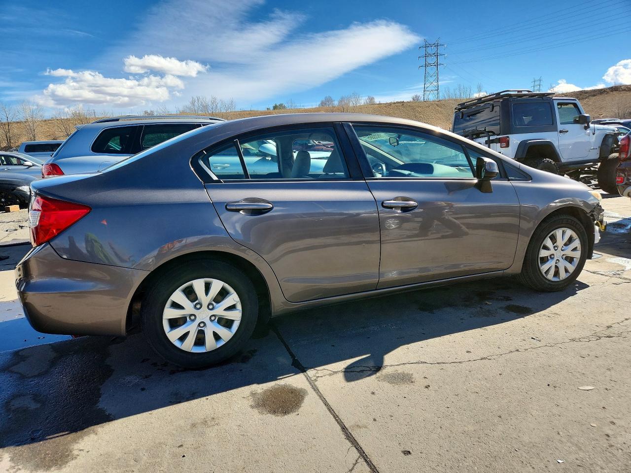 2012 HONDA CIVIC LX photo 5