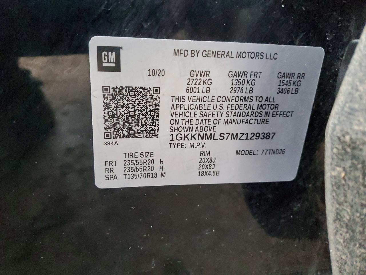 2021 GMC ACADIA SLT photo 13