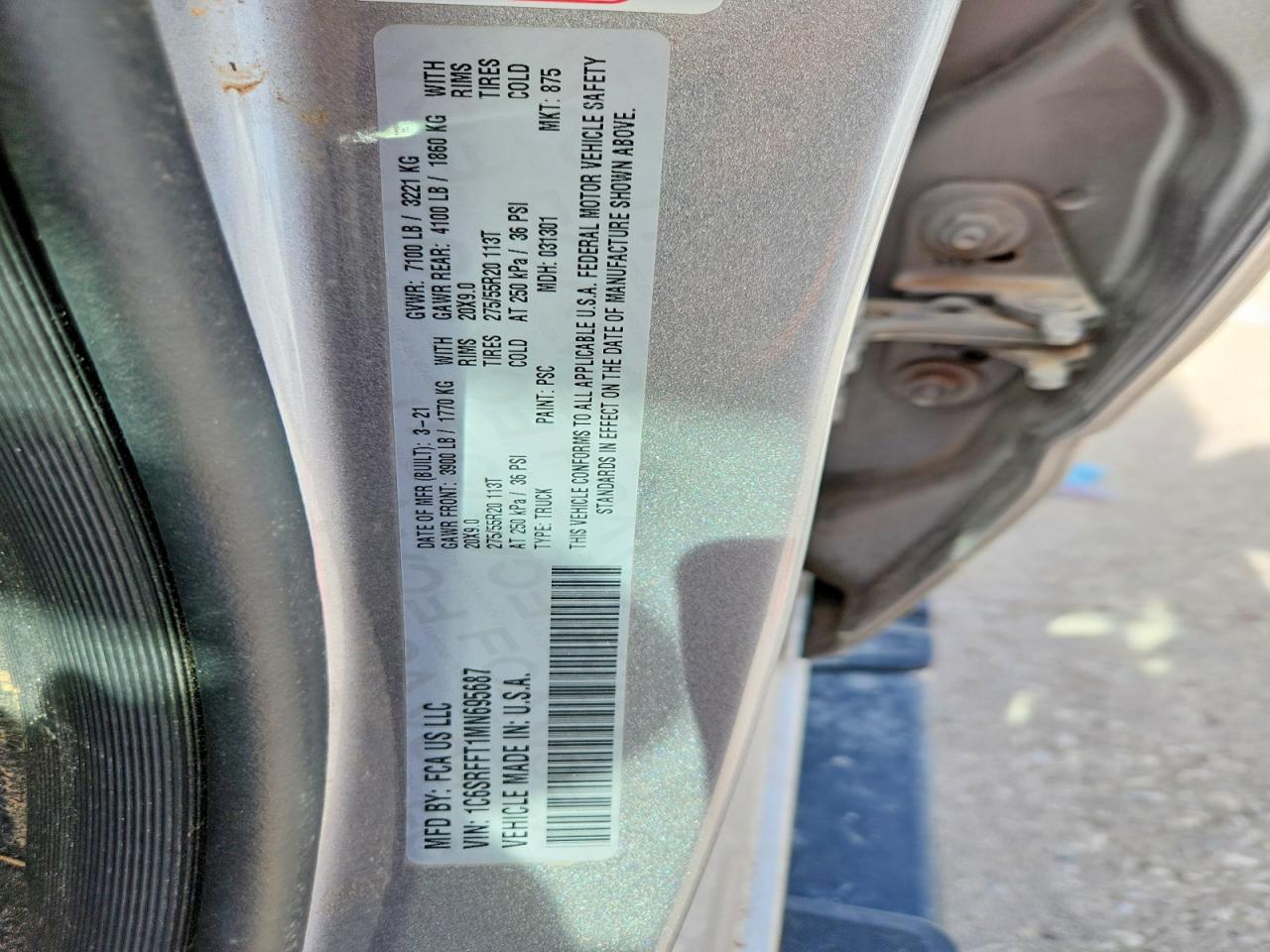 2021 RAM 1500 BIG HORN photo 23