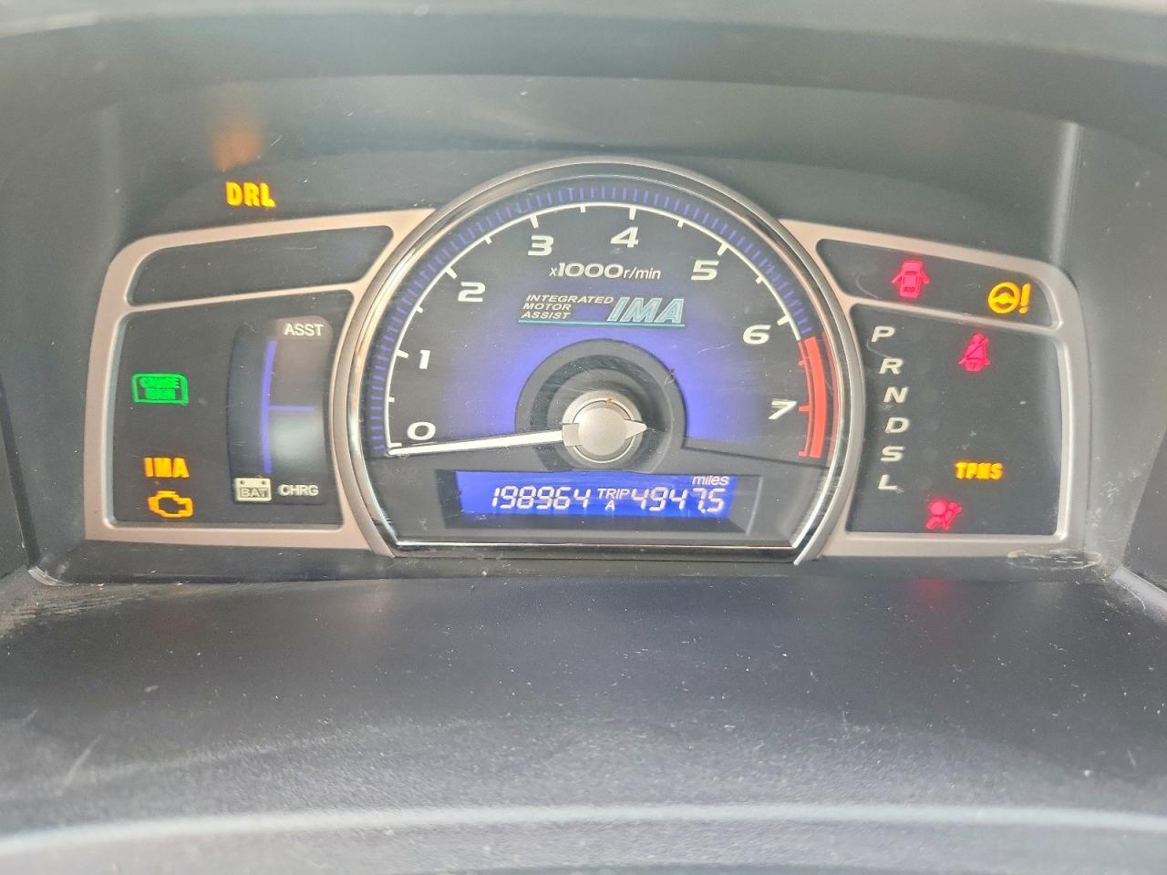2008 HONDA CIVIC HYBRID photo 9