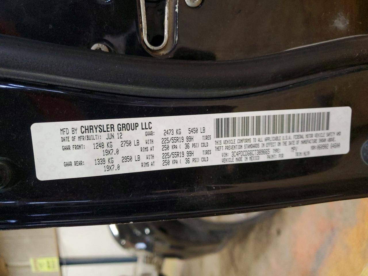 2012 DODGE JOURNEY CREW photo 13