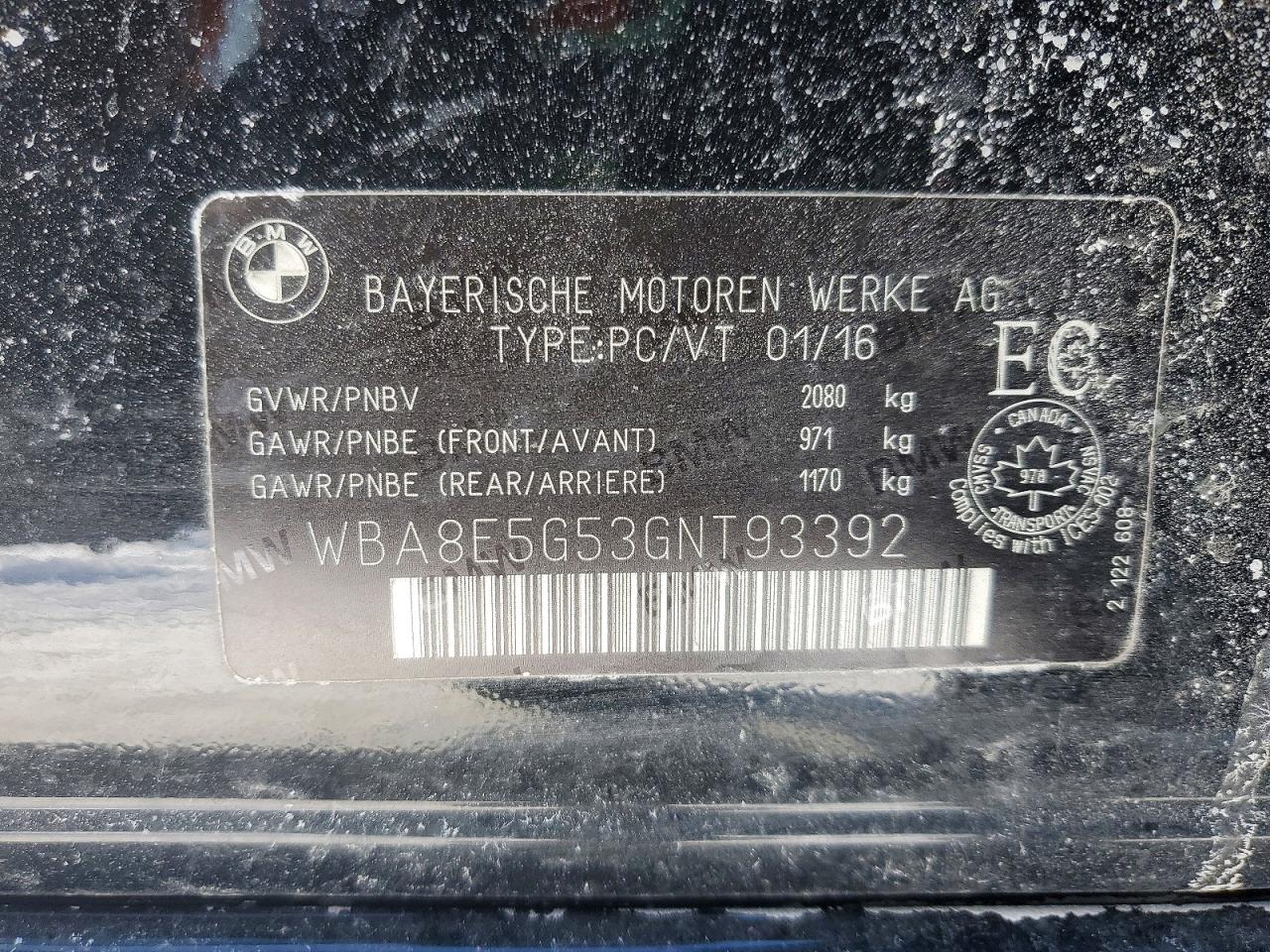 2016 BMW 320 XI photo 25