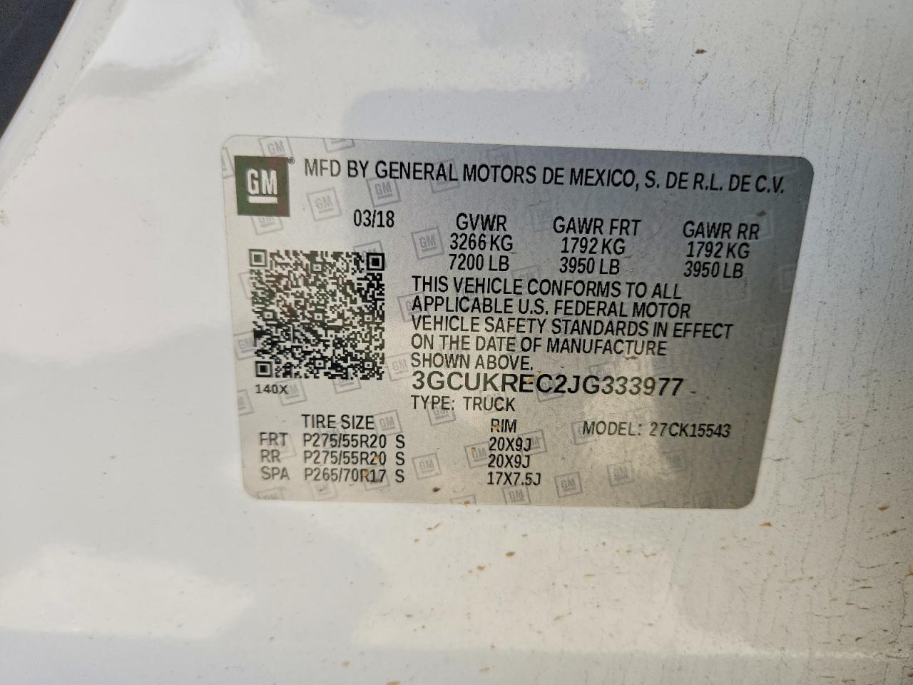 2018 CHEVROLET SILVERADO K1500 LT photo 25