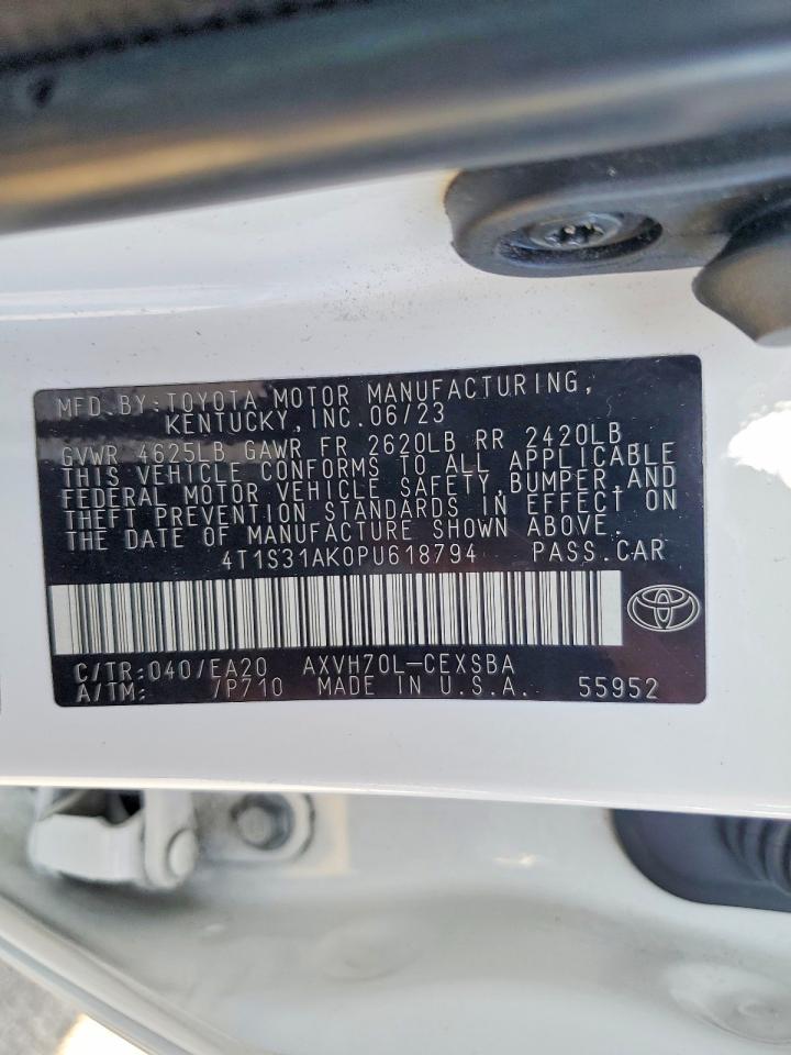 2023 TOYOTA CAMRY SE NIGHT SHADE photo 37