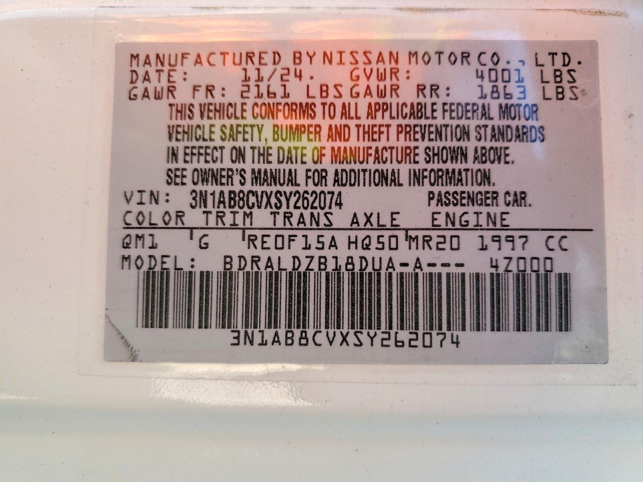 2025 NISSAN SENTRA SV photo 37
