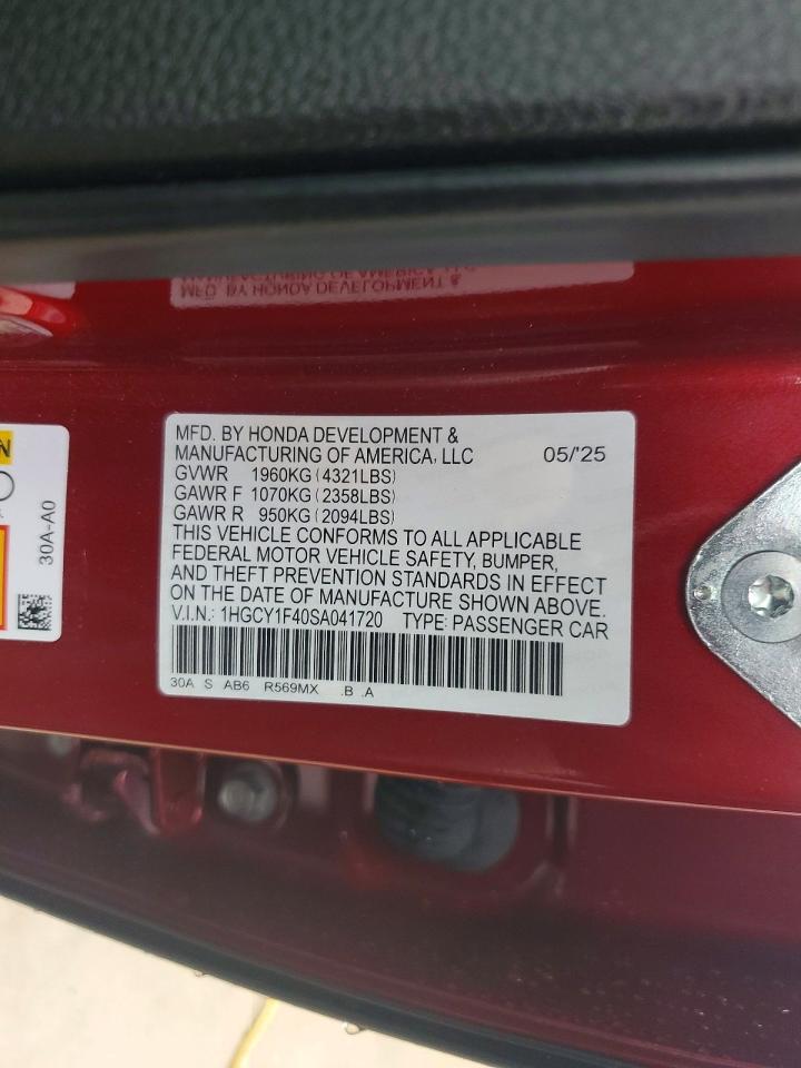 2025 HONDA ACCORD SE photo 34