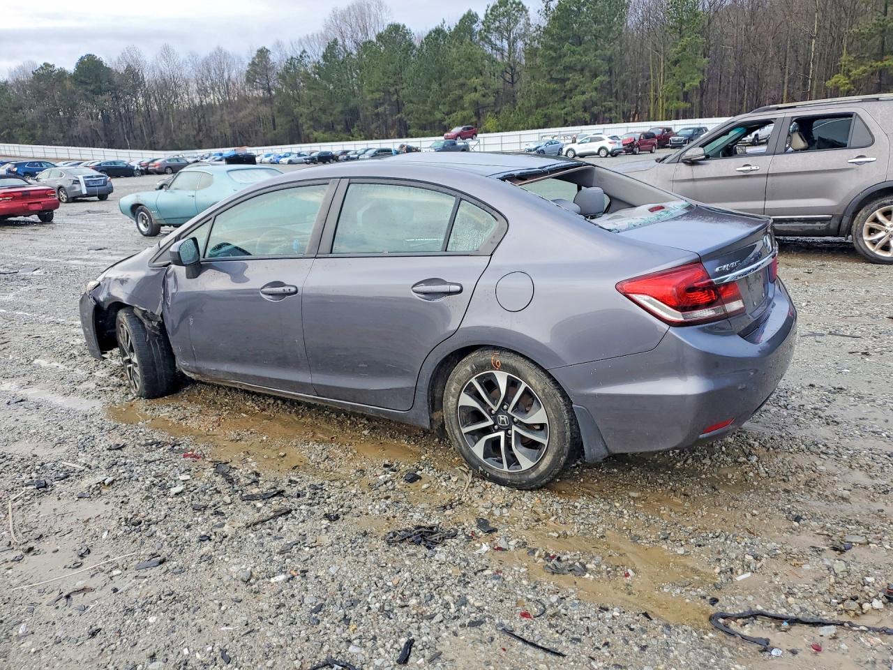 2014 HONDA CIVIC EX photo 3