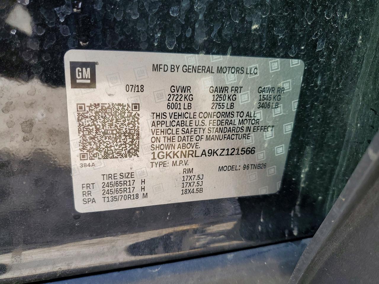 2019 GMC ACADIA SLE photo 37