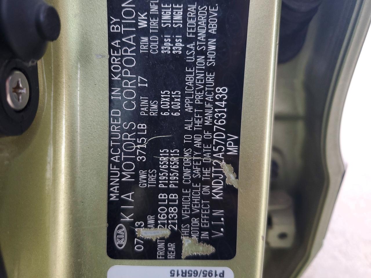 2013 KIA SOUL photo 37