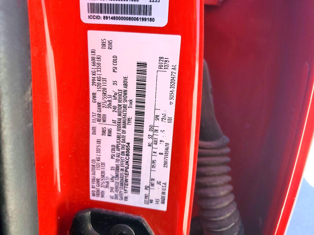 2018 FORD F150 SUPERCREW photo 23