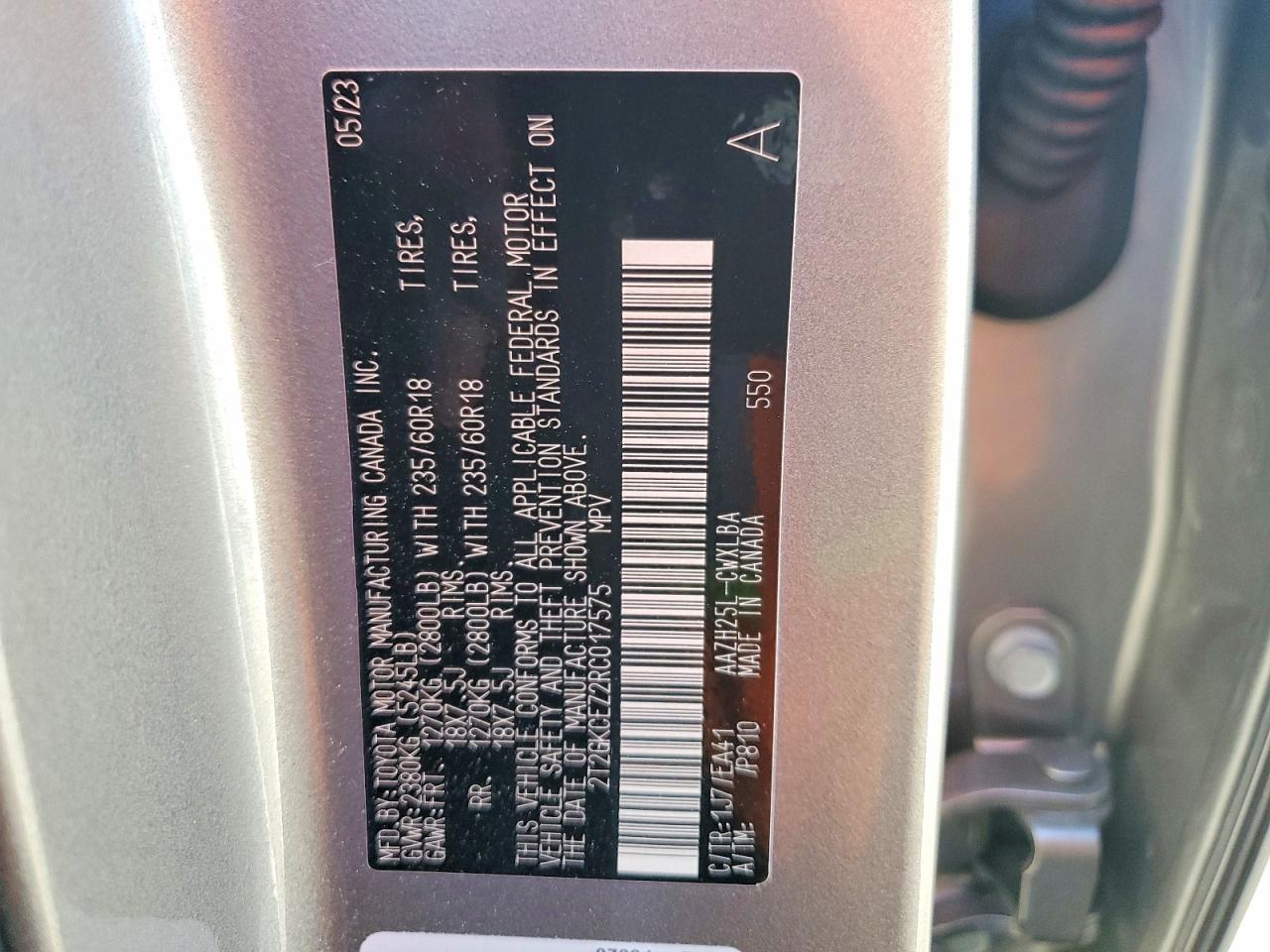 2024 LEXUS NX 350H BASE photo 13