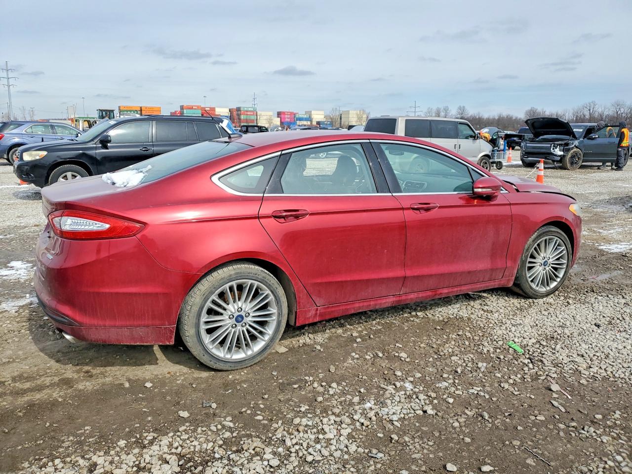 2016 FORD FUSION SE photo 5