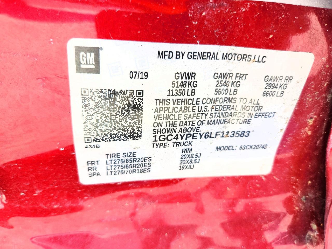 2020 CHEVROLET SILVERADO K2500 HEAVY DUTY LTZ photo 34