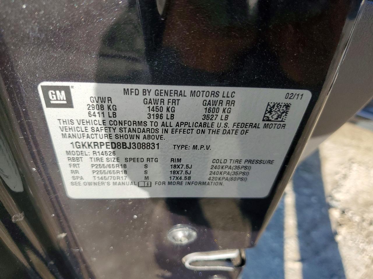 2011 GMC ACADIA SLE photo 37