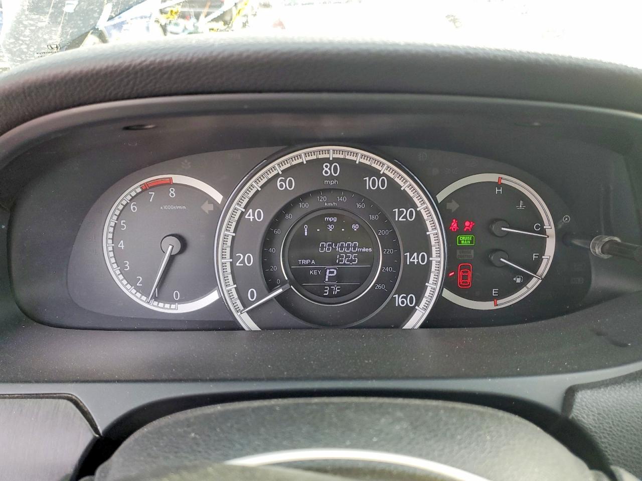 2015 HONDA ACCORD EXL photo 9
