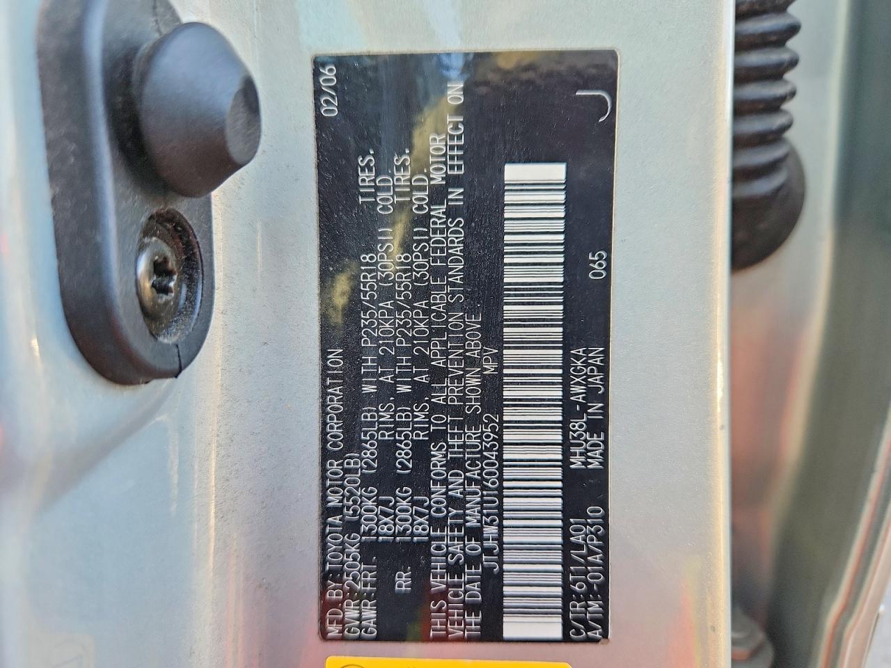 2006 LEXUS RX 400 photo 25