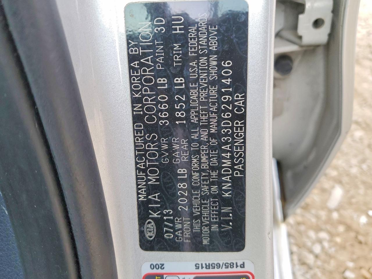 2013 KIA RIO LX photo 25