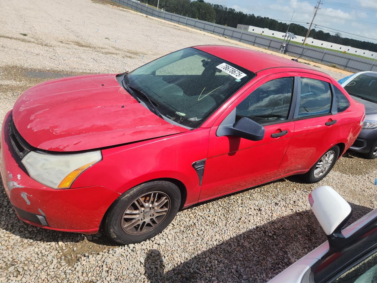 2008 FORD FOCUS SE — FRONT END damage — photo 1