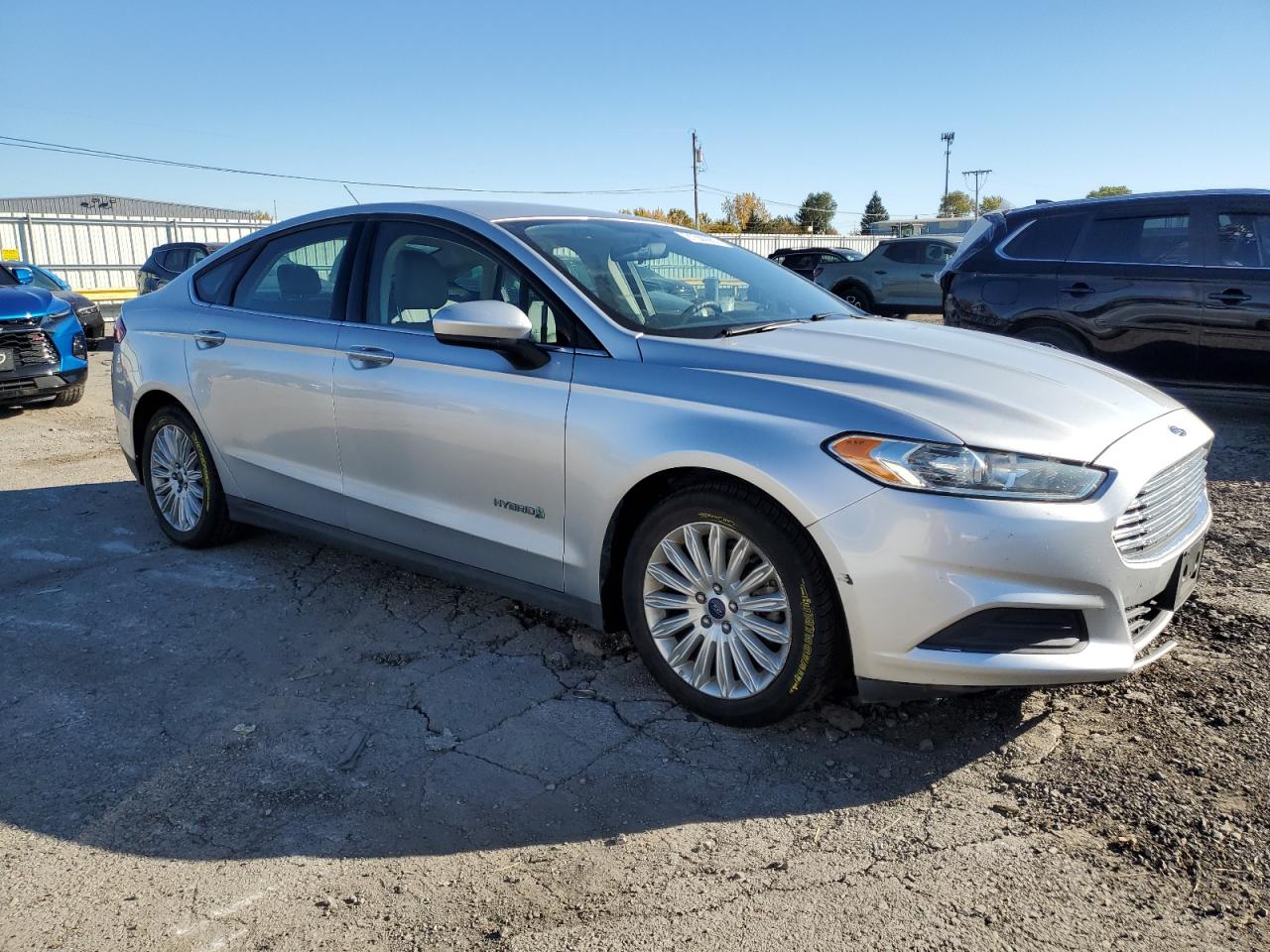 2015 FORD FUSION S HYBRID photo 4