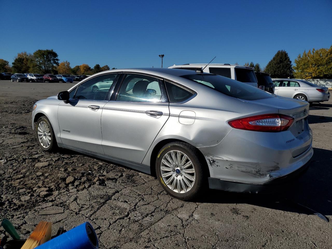 2015 FORD FUSION S HYBRID photo 2
