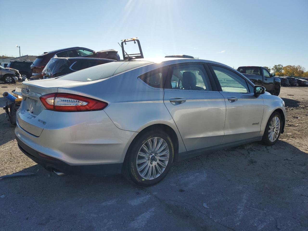 2015 FORD FUSION S HYBRID photo 3