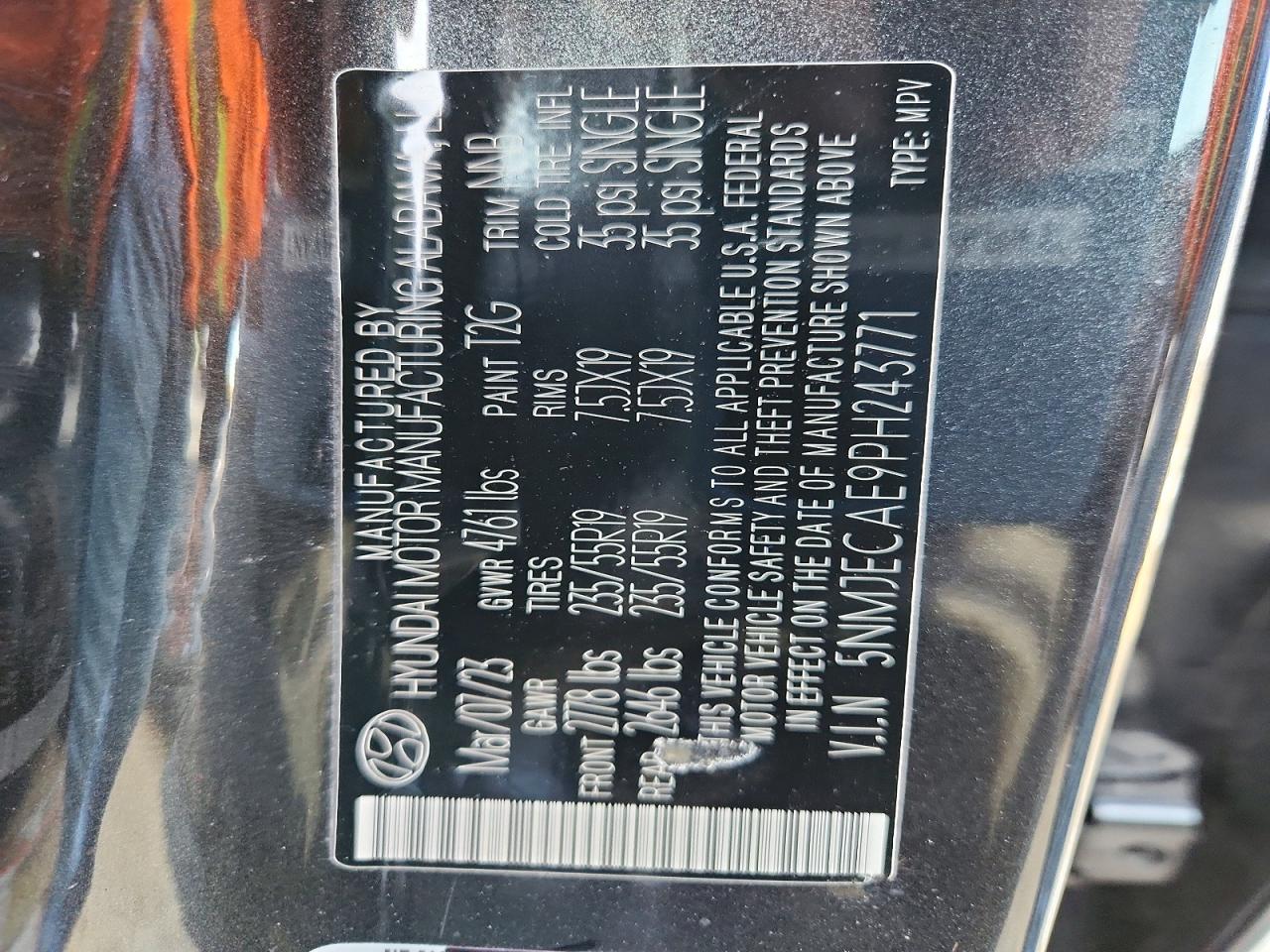2023 HYUNDAI TUCSON LIMITED photo 27
