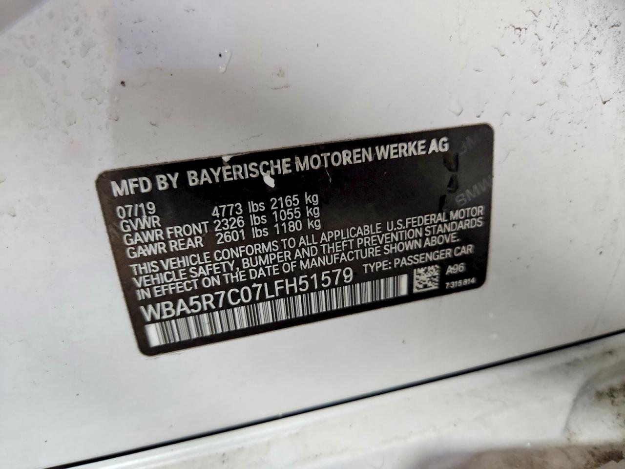 2020 BMW 330XI photo 13