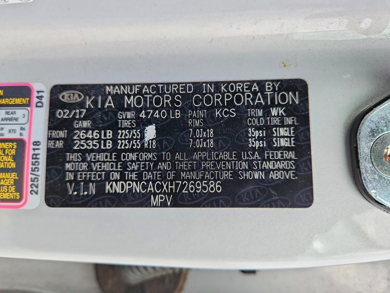 2017 KIA SPORTAGE EX photo 40
