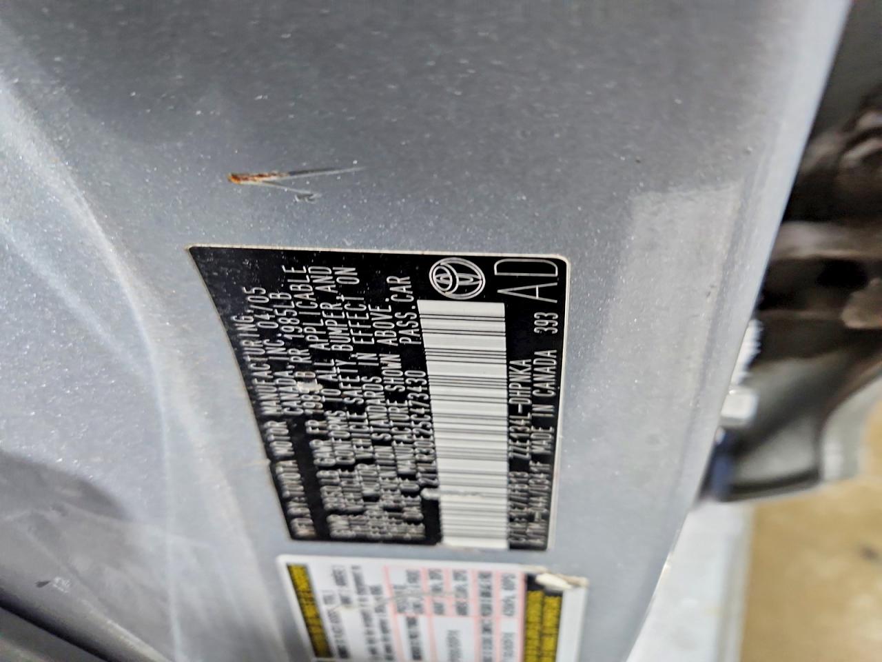 2005 TOYOTA COROLLA MATRIX BASE photo 23