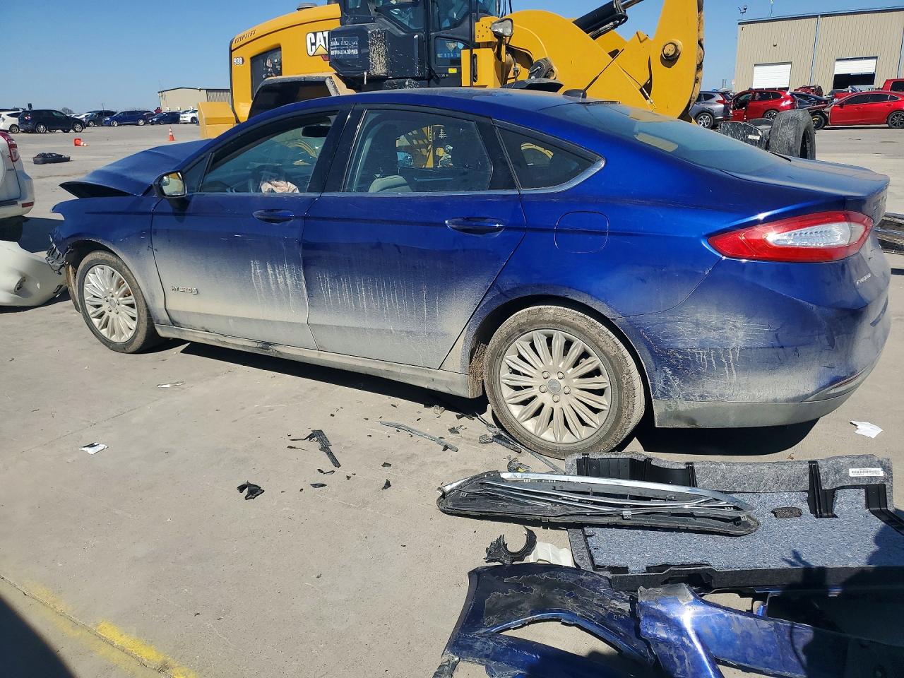 2015 FORD FUSION S HYBRID photo 3